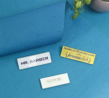 custom name badge