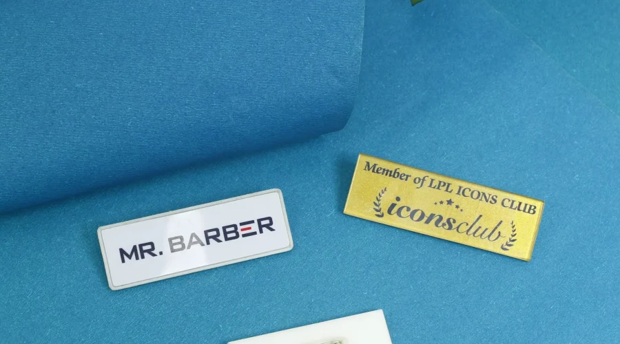 custom name badge