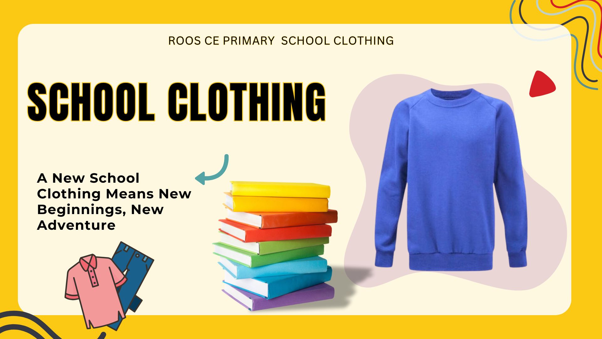 Roos CE Primary School Clothing