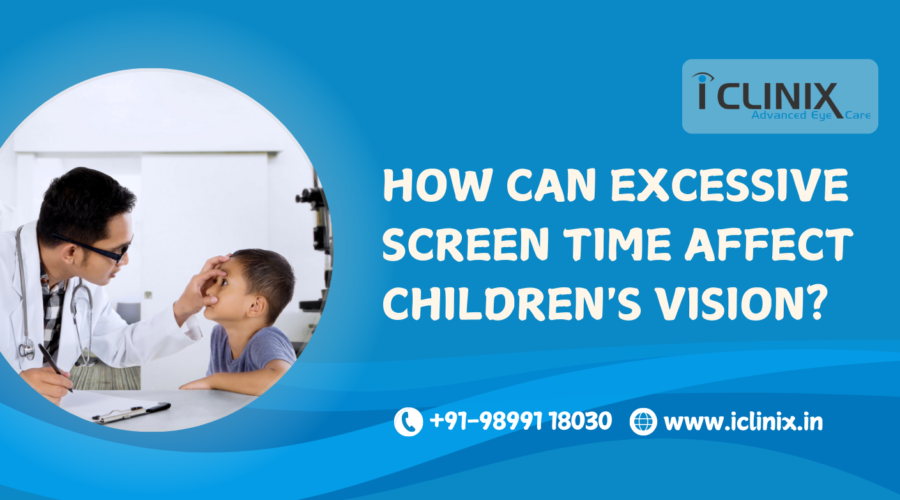 Screen Time Affect Children's Vision